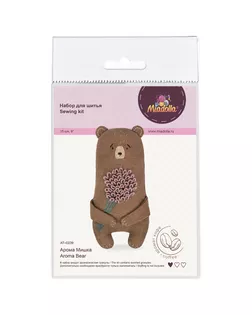 Наборы для изготовления игрушек "Miadolla" AT-0239 Арома Мишка . арт. ГММ-11634-1-ГММ0074801