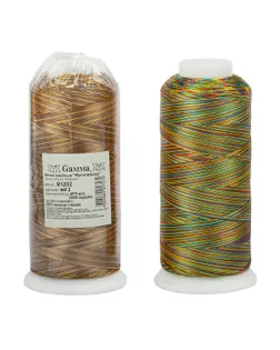 Нитки для вышивания мультиколор M120/2 100% вискоза 5000 я Set 10 красные арт. ГММ-11635-1-ГММ0078013