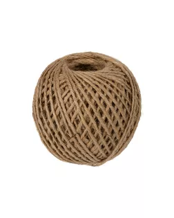 Нитки Шпагат джутовый ШД5 100% джут 109 я 100 м суровый арт. ГММ-11928-1-ГММ0004897