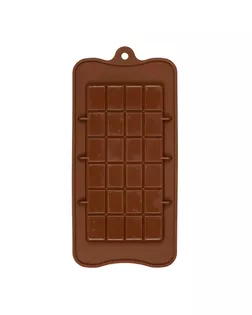 Формы для выпечки силиконовые "S-CHIEF" SPC-0120 для конфет 22.5 x 10.8 x 0.7 см "плитка шоколада"-1 ячейка арт. ГММ-11944-1-ГММ0002507