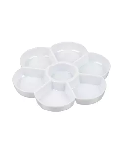 Палитра "VISTA-ARTISTA" пластиковая круглая PLP-17 7 ячеек арт. ГММ-12221-1-ГММ0081543