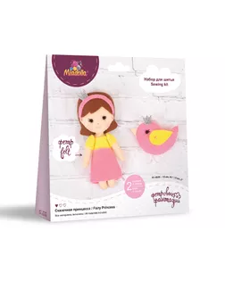 Наборы для изготовления игрушек "Miadolla" TF-0229 Сказочная принцесса . арт. ГММ-12682-1-ГММ0035222