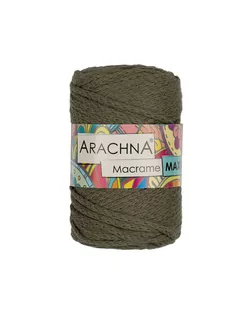 Пряжа "ARACHNA" "Macrame Maxi" 80% хлопок, 20% полиэстер 4 х 250 г арт. ГММ-12728-1-ГММ0025028