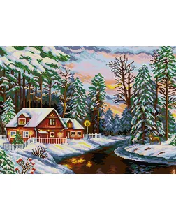 Кристальная мозаика (алмазная вышивка) "ФРЕЯ" ALVR-126 "Сочельник" 55 х 40 см арт. ГММ-103780-1-ГММ057102958192