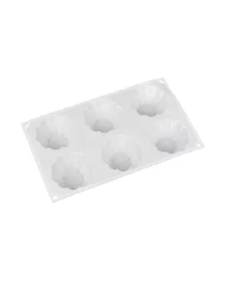 Формы для выпечки силиконовые "S-CHIEF" SPC-0320 для пирожных 28.8 x 17 x 4 см "капкейки" - 6 ячеек арт. ГММ-15463-1-ГММ066364886184