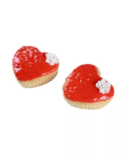 Формы для выпечки силиконовые "S-CHIEF" SPC-0327 для пирожных 7 x 7 x 3.2 см 6 шт "сердце" арт. ГММ-15464-1-ГММ066365461114