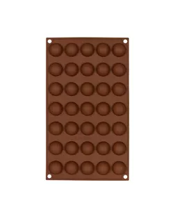Формы для выпечки силиконовые "S-CHIEF" SPC-0134 для конфет 29.7 x 17.3 x 1.5 см "круглые" - 35 ячеек арт. ГММ-15354-1-ГММ066867555614