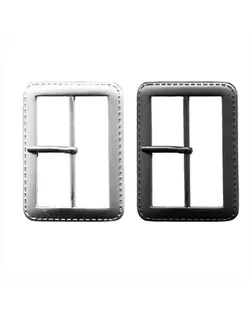 Пряжка GB 1151 прямоугольная "Micron" 60 x 45 мм 10 шт. №04 никель арт. ГММ-13540-1-ГММ0016345