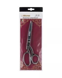 Ножницы "Micron" VIT-20 закройные в чехле 205 мм  арт. ГММ-101148-1-ГММ067520502124