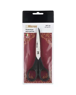 Ножницы "Micron" VIT-31 для шитья в чехле 155 мм  арт. ГММ-101155-1-ГММ067868812824