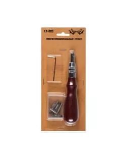 "Промысел" Многофункциональный грувер для кожи LT-003 13 x 3.5 см 13 см 3.5 см  арт. ГММ-100752-1-ГММ070818264994
