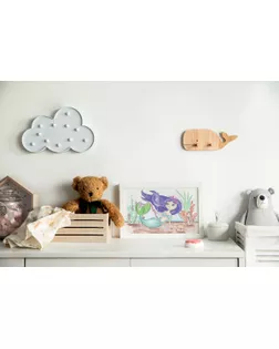 "ФРЕЯ" RPSK-0023 "Принцесса русалочка" Скетч для раскраш. цветными карандашами 20.5 х 14.5 см 1 л.  арт. ГММ-106783-1-ГММ071577526684