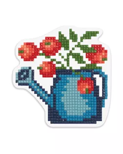 Кристальная мозаика (алмазная вышивка) "ФРЕЯ" ALVM-039 магнит "Леечка" 8 х 8.5 см арт. ГММ-105114-1-ГММ072018331384