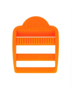 Фурнитура сумочная пластик SAM001 Пряжка регулировочная цв. 1.25 " ( 32 мм) 100 шт. №006 оранжевый арт. ГММ-13659-4-ГММ0048083
