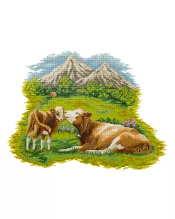 Кристальная мозаика (алмазная вышивка) "ФРЕЯ" ALVR-236 "Семейная идиллия" 50 х 35 см арт. ГММ-105275-1-ГММ073613046984