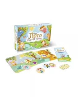 Игра настольная "Эврикус" "Лото детское. Страна чудес" BG-12056  арт. ГММ-106518-1-ГММ079116324484