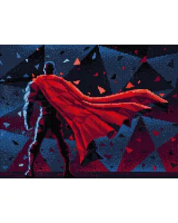 Кристальная мозаика (алмазная вышивка) "ФРЕЯ" ALVA-32 "Супергерой" 40 х 30 см арт. ГММ-106330-1-ГММ079667802784