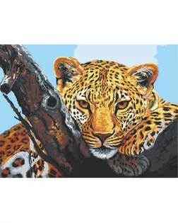 Канва/ткань с рисунком "Grafitec" серия 10.000 50 см х 40 см 10.501 Взгляд леопарда арт. ГММ-369-5-ГММ0068315