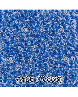 Бисер Чехия круглый 1 10/0 2.3 мм 10 х 5 г 1-й сорт А526 синий ( 38836 ) арт. ГММ-2938-48-ГММ0068379