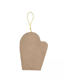 Заготовки для декорирования "Love2art" PAM-109 "фигуры" папье-маше 3 шт №03 рукавичка (10.2x7.6x1.2) арт. ГММ-4868-5-ГММ0059140