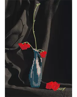 Канва/ткань с рисунком Основа с рисунком для вышивания бисером 30 x 39 см OBB-0106 "Чувства" арт. ГММ-5676-5-ГММ0031005