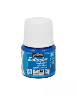 "PEBEO" Краска для темных и светлых тканей с эффектом замши Setacolor 45 мл 295310 синий королевский арт. ГММ-10661-4-ГММ0059223