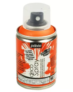 "PEBEO" Краска на водной основе decoSpray (аэрозоль) 100 мл 093706 мандариновый арт. ГММ-10682-16-ГММ0048817