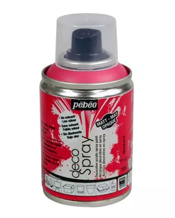 "PEBEO" Краска на водной основе decoSpray (аэрозоль) 100 мл 093708 пурпурно-красный арт. ГММ-10682-18-ГММ0048802