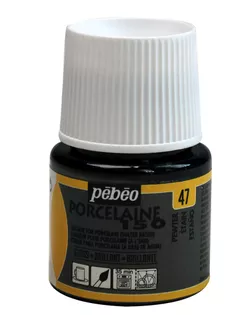 "PEBEO" Краска по фарфору и керамике под обжиг глянцевая Porcelaine 150 45 мл 024-047 под олово арт. ГММ-10772-2-ГММ0061857