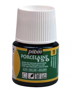"PEBEO" Краска по фарфору и керамике под обжиг глянцевая Porcelaine 150 45 мл 024-019 изумрудный арт. ГММ-10772-27-ГММ0038391
