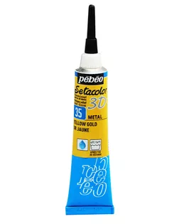 "PEBEO" Контур по ткани "металлик" Setacolor 3D 20 мл 557035 под желтое золото арт. ГММ-10795-9-ГММ0075254