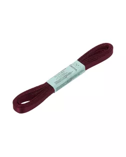 Лента атласная 6 мм ( 1/4 ") AL-6P ФАСОВКА 10 x 5.4 м №030 т.бордовый арт. ГММ-13814-114-ГММ0024365