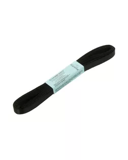 Лента атласная 6 мм ( 1/4 ") AL-6P ФАСОВКА 10 x 5.4 м №113 черный арт. ГММ-13814-140-ГММ0013827