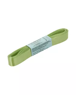 Лента атласная 12 мм ( 1/2 ") AL-12P ФАСОВКА 10 x 5.4 м №062 бл.зеленый арт. ГММ-13815-1-ГММ0007742