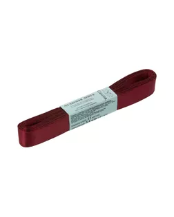 Лента атласная 12 мм ( 1/2 ") AL-12P ФАСОВКА 10 x 5.4 м №030 т.бордовый арт. ГММ-13815-105-ГММ0017943