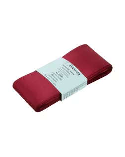 Лента атласная 50 мм ( 2 ") AL-50P ФАСОВКА 5 x 5.4 м №030 т.бордовый арт. ГММ-13817-90-ГММ0020791