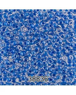 Бисер Чехия круглый 1 10/0 2.3 мм 500 г 38836 (Ф526) синий арт. ГММ-13887-42-ГММ0050849