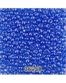 Бисер Чехия круглый 1 10/0 2.3 мм 500 г 36050 (Ф278) синий арт. ГММ-13887-171-ГММ0027861