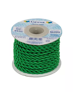 Шнур 4 мм GC-043C витой 9.1 м ±0.5 м №089 св-салатовый арт. ГММ-13937-15-ГММ0007817