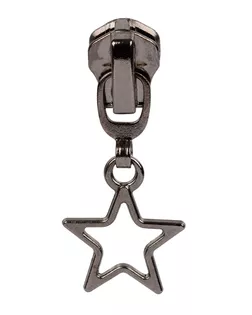 ZAM 5M04 замки к молнии металл т. 5 замок-автомат 10 шт черный никель арт. ГММ-14772-2-ГММ060302552412