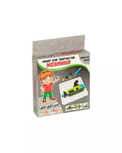 "Поделкин" MZK-01 Мозаика №03 Военный транспорт арт. ГММ-100661-4-ГММ070430268144