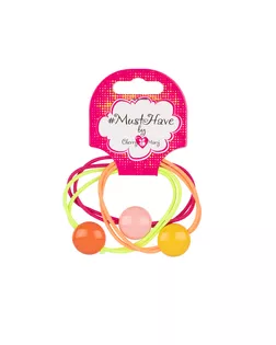 "CHERRY MARY" T/R6109 Набор резинок для волос 5 х 3 шт №01 арт. ГММ-100691-1-ГММ067915817514