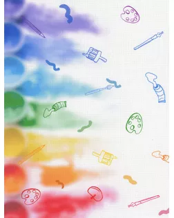 Канва/ткань с рисунком "М.П.Студия" дизайнерская канва 21 см х 30 см КД-175 арт. ГММ-6157-38-ГММ078098269244