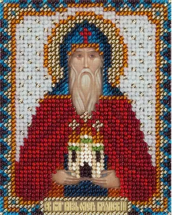 Набор для вышивания "PANNA" CM-1929 ( ЦМ-1929 ) "Икона Святого благоверного князя Олега Брянского" CM-1929 ( ЦМ-1929 ) "Икона Святого благоверного князя Олега Брянского" арт. ГММ-103011-1-ГММ034963800032