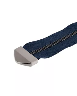 Фурнитура металл LTZ-01 Наконечник для молний 26 мм 26х17х5 мм 5 x 1 шт в пакете с картонным еврослотом №01 под никель арт. ГММ-106831-1-ГММ076086240384