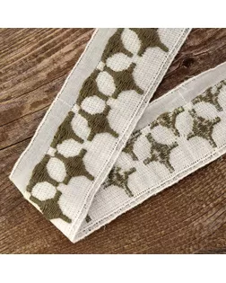 Шитье-вышивка на батисте, прошва, 40 мм, цвет белый арт. ГЕЛ-30933-1-ГЕЛ0173888