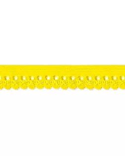 Резинка отделочная ажурная, цвет желтый 25м арт. ГЕЛ-30366-1-ГЕЛ0177535
