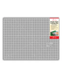 Мат для раскройного ножа двусторонний, 609 мм x 457 мм, 24" x 18", цвет чёрный/серый арт. ГЕЛ-31185-1-ГЕЛ0178555