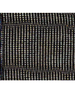 Лента органза SAFISA ш.3,9см 25м (01 черный) арт. ГЕЛ-2717-1-ГЕЛ0019319