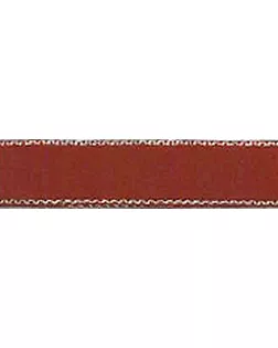 Лента атласная SAFISA с люрексным кантом по краям ш.0,7см 25м (30 бордовый) арт. ГЕЛ-24511-1-ГЕЛ0020103